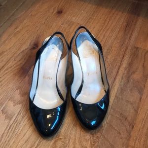 Christian Louboutin wedges size 38